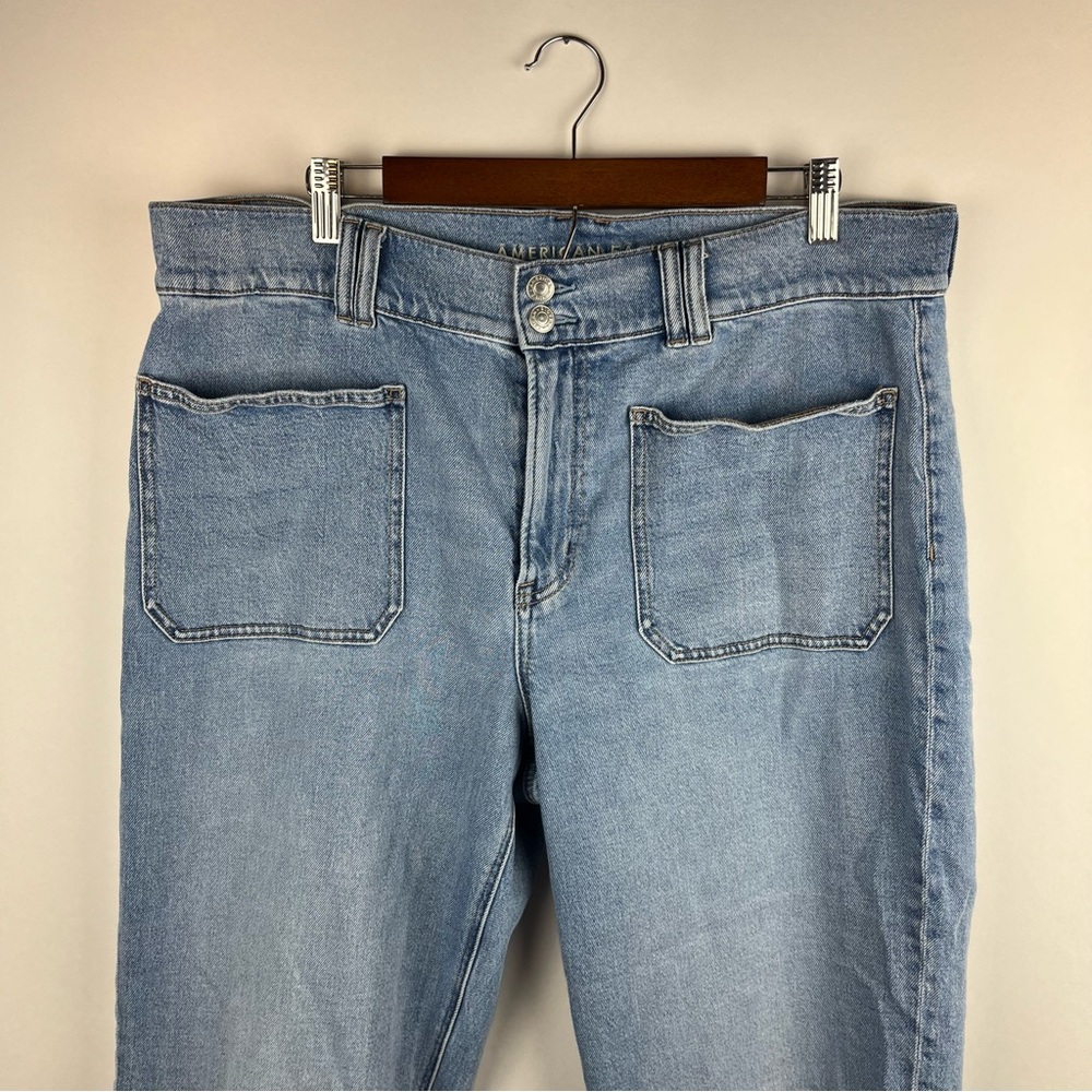 AE Stretch Stovepipe Crop Jean 16 - Picture 3 of 6
